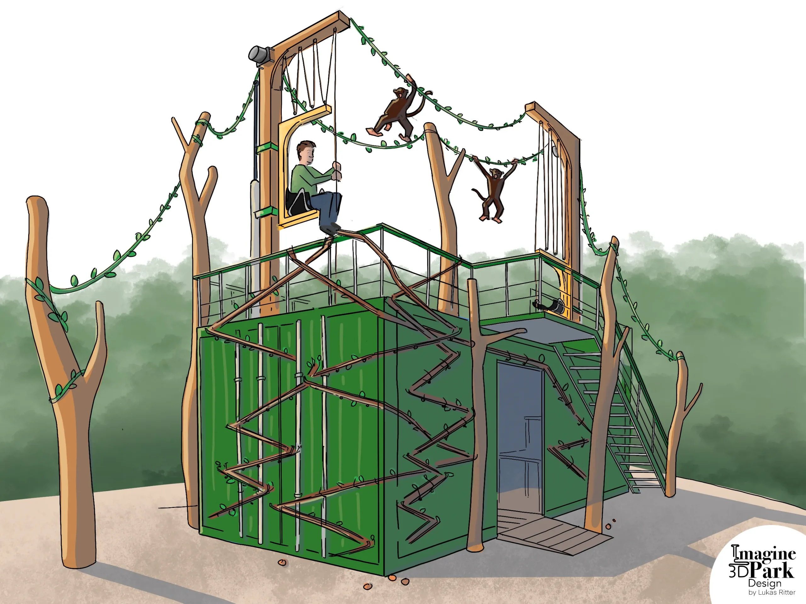 Container Plus Dschungel